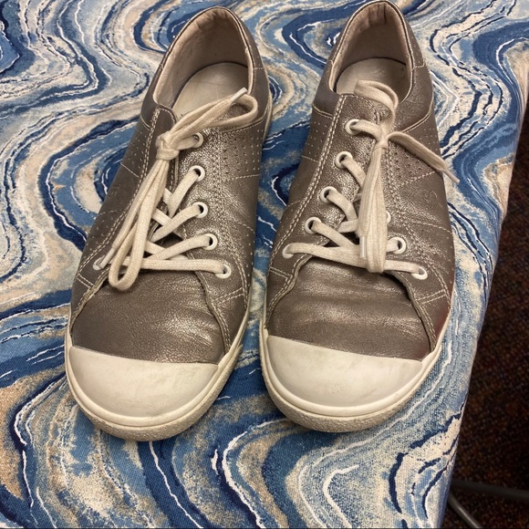 Josef seibel pewter lace up tennis shoes size 40 - Picture 11 of 12